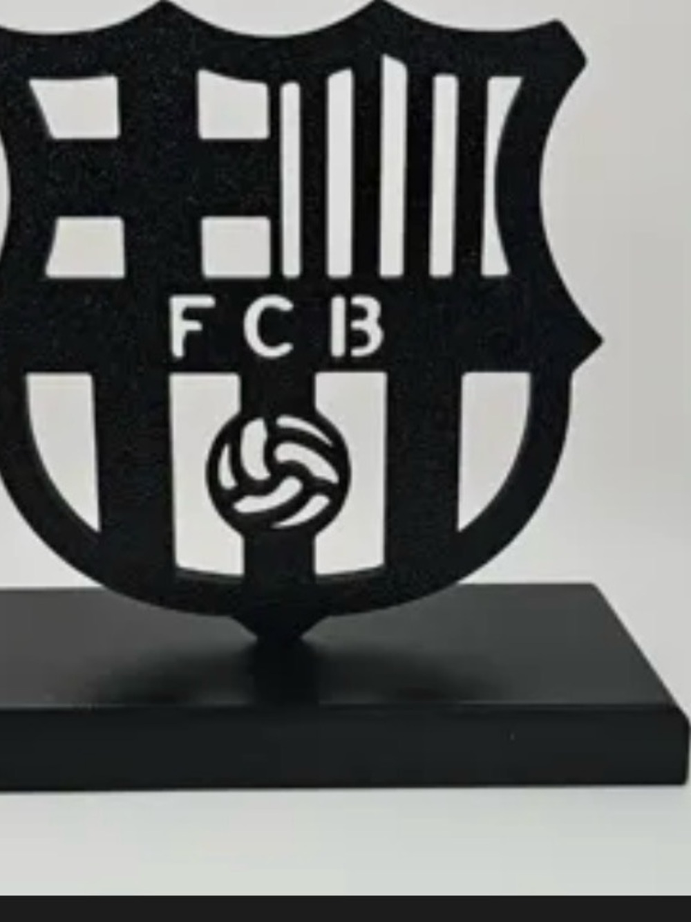 FCB Crest Tabletop Display - Black